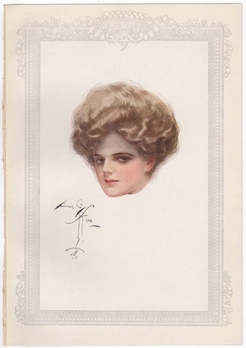 Bachelor Belles by Harrison Fisher (1908)